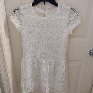 Girls 10 lace/eyelet dress - Gemo Kids